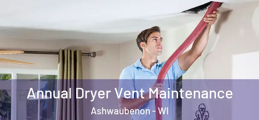  Annual Dryer Vent Maintenance Ashwaubenon - WI