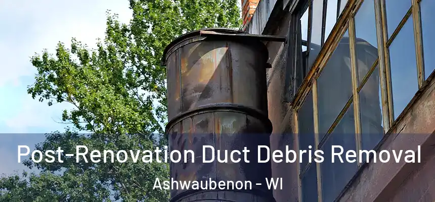  Post-Renovation Duct Debris Removal Ashwaubenon - WI